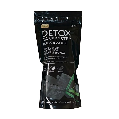 

MASLO MASLYANOE Система ухода Detox Черное&Белое, Система ухода Detox Черное&Белое