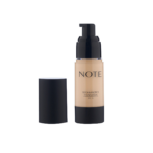 Тональное средство NOTE COSMETIQUE Тональная основа для лица защитная с детокс-эффектом