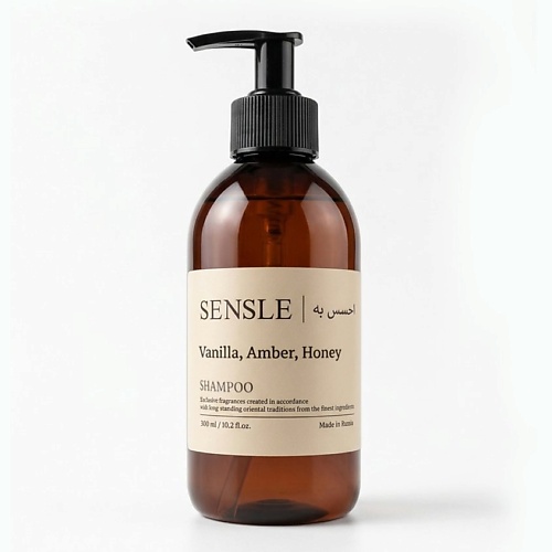 

SENSLE Шампунь Vanilla, Amber, Honey (Ваниль, Амбра, Мёд) 300, Шампунь Vanilla, Amber, Honey (Ваниль, Амбра, Мёд)