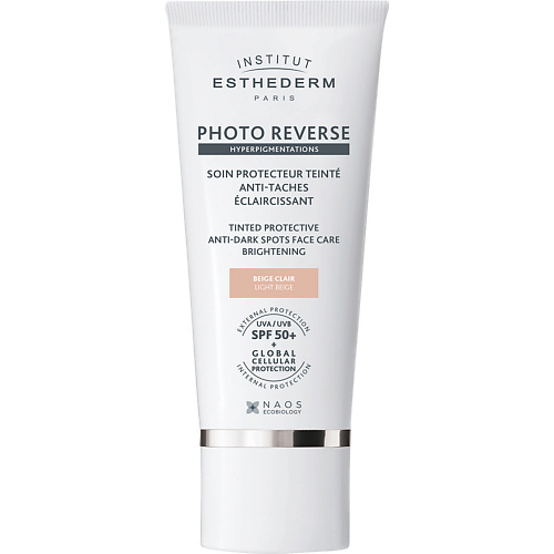 Солнцезащитный крем для лица INSTITUT ESTHEDERM Солнцезащитный крем Photo Reverse с max степенью защиты для кожи с пигментацией
