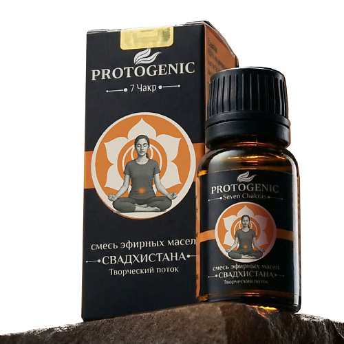 Масло для тела PROTOGENIC Смесь эфирных масел Seven Chakras СВАДХИСТАНА