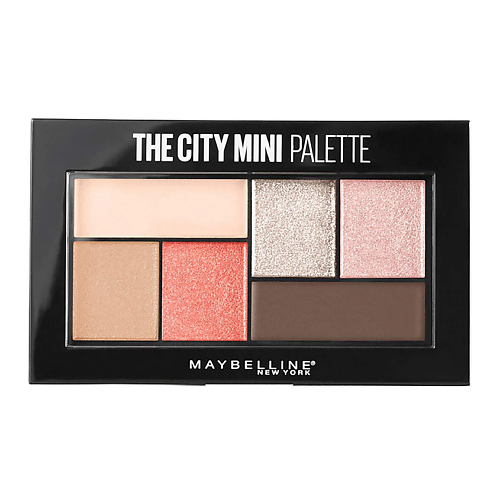 Тени для век MAYBELLINE NEW YORK MAYBELLINE Палетка теней для век The City Mini Palette