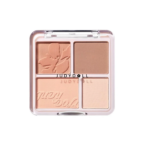 

JUDYDOLL Палетка для макияжа лица 2 in 1 Blush Highlight Palette, Палетка для макияжа лица 2 in 1 Blush Highlight Palette