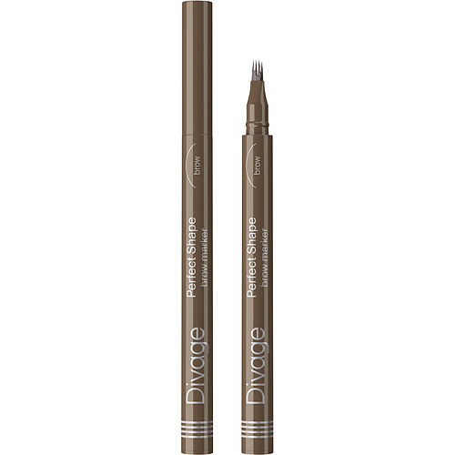 Подводка для бровей DIVAGE Маркер для бровей Brow Marker Perfect Shape