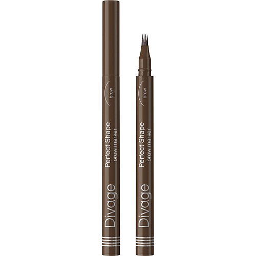 Подводка для бровей DIVAGE Маркер для бровей Brow Marker Perfect Shape