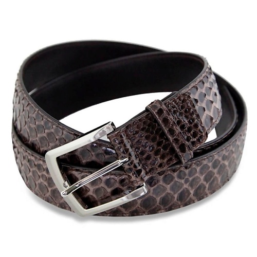 Ремень EXOTIC LEATHER GENUINE PREMIUM ACCESSORIES Мужской ремень из кожи питона с классической пряжкой