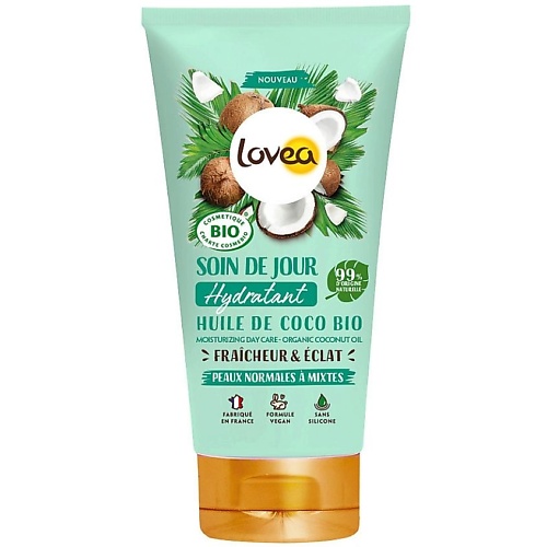 Крем для лица LOVEA Крем для лица c кокосовым маслом для ежедневного ухода