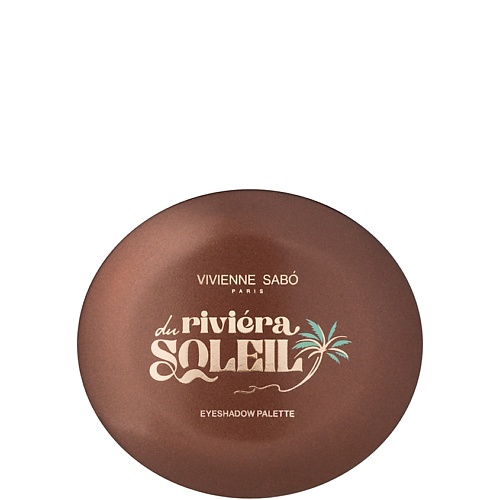 Палетка VIVIENNE SABO Палетка теней для глаз матовые и шиммерные оттенки Riviera du Soleil Eyeshadow Palette