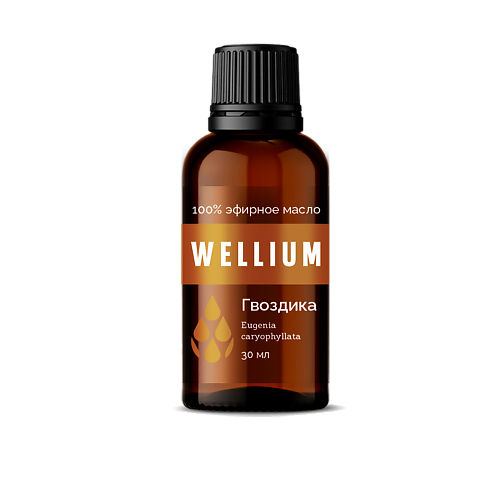 

WELLIUM Эфирное масло Гвоздика премиум-класса 30, Эфирное масло Гвоздика премиум-класса