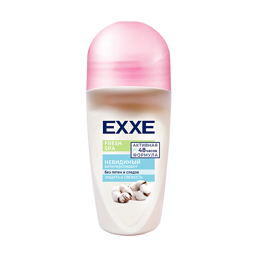 Парфюмированный дезодорант-ролик EXXE Женский дезодорант антиперспирант Fresh SPA Невидимый