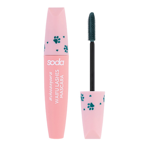 Тушь для ресниц SODA Цветная тушь для ресниц WAIFU LASHES MASCARA #chooseyours
