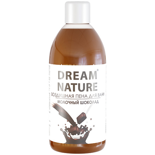 Пена для ванны DREAM NATURE Воздушная пена для ванн Молочный шоколад с шоколадным ароматом