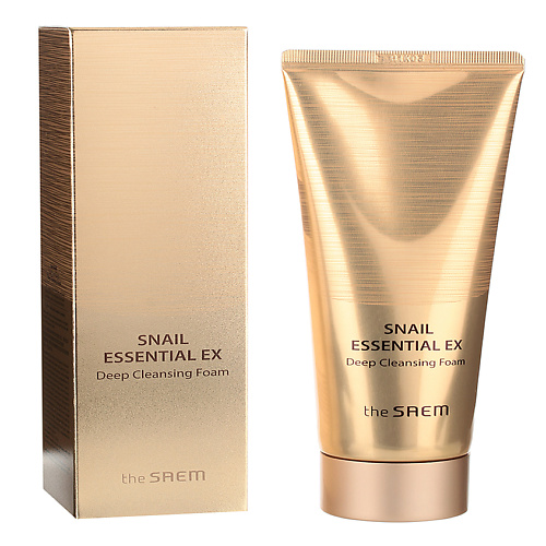 Пенка для умывания THE SAEM Пенка для умывания Snail Essential EX Deep Cleansing Foam