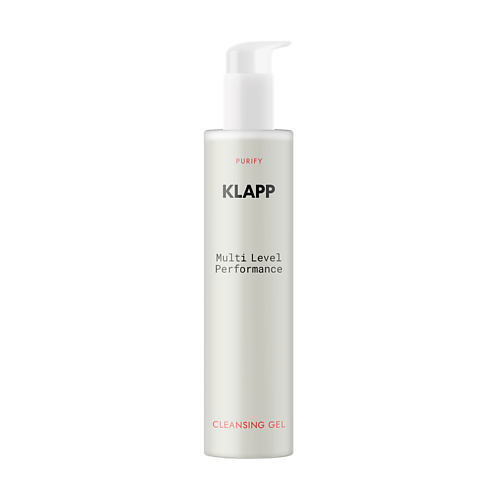 Гель для умывания KLAPP COSMETICS Очищающий гель для лица Multi Level Performance Cleansing Gel