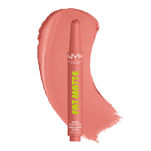 

NYX Professional Makeup NYX PROFESSIONAL MAKEUP Помада для губ Fat Matte Smooth Color, NYX PROFESSIONAL MAKEUP Помада для губ Fat Matte Smooth Color