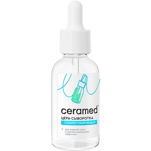 

CERAMED Цера-сыворотка для лица Себорегулирующая с ниацинамидом и цинком Cera Serum Sebo-Control 30, Цера-сыворотка для лица Себорегулирующая с ниацинамидом и цинком Cera Serum Sebo-Control
