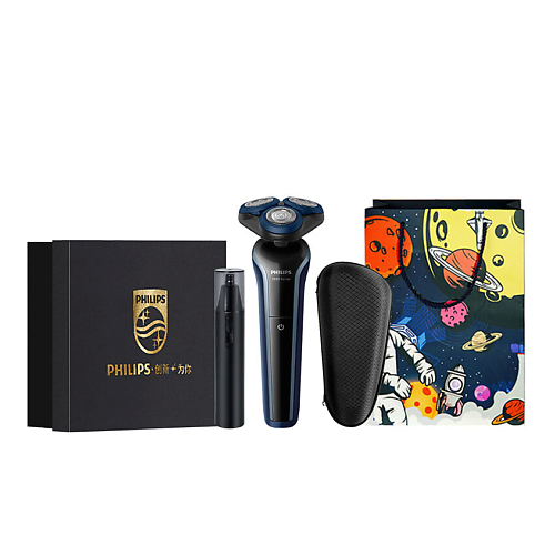 Электробритва PHILIPS Электробритва Series 3000 S3608/10 + Чехол + Триммер для носа