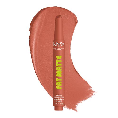 

NYX Professional Makeup NYX PROFESSIONAL MAKEUP Помада для губ Fat Matte Smooth Color, NYX PROFESSIONAL MAKEUP Помада для губ Fat Matte Smooth Color