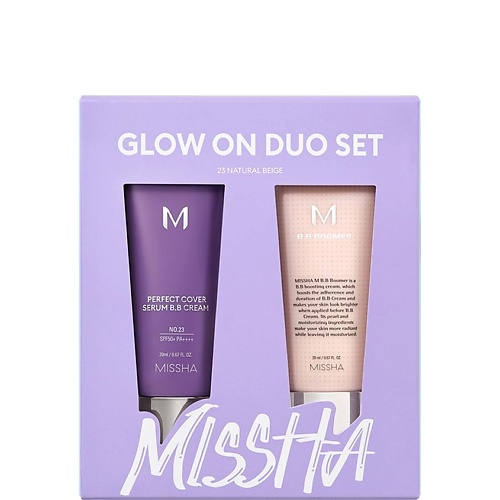 Набор средств для лица MISSHA Набор Glow (bb-крем № 23 + праймер)