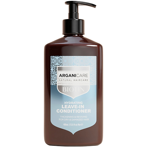 

ARGANICARE Кондиционер для волос несмываемый, увлажняющий с Биотином Biotin Leave-In Conditioner 400, Кондиционер для волос несмываемый, увлажняющий с Биотином Biotin Leave-In Conditioner