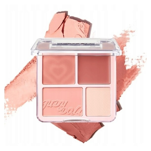 Румяна JUDYDOLL Палетка для макияжа лица Judydoll 2 in 1 Blush Highlight Palette
