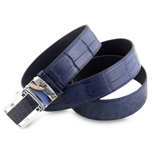 Ремень EXOTIC LEATHER GENUINE PREMIUM ACCESSORIES Стильный ремень из натуральной кожи с брюха крокодила