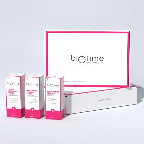 Набор средств для лица BIOTIME FOR HOME CARE Омолаживающий антивозрастной набор уходовой косметики для лица