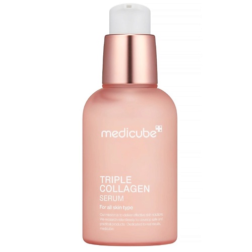 

MEDICUBE Высококонцентрированная сыворотка с тройным коллагеном Triple Collagen Serum 4.0 55, Высококонцентрированная сыворотка с тройным коллагеном Triple Collagen Serum 4.0