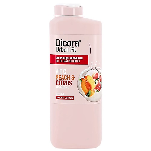 

DICORA URBAN FIT Dicora Urban Fit Гель для душа Vitamin C Citrus & Peach (цитрус и персик) 400, Dicora Urban Fit Гель для душа Vitamin C Citrus & Peach (цитрус и персик)