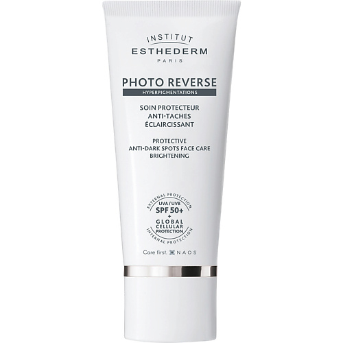 Солнцезащитный крем для лица INSTITUT ESTHEDERM Солнцезащитный крем Photo Reverse для лица с пигментацией/непереносимостью солнца