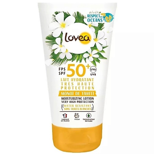 Солнцезащитный лосьон для тела LOVEA Лосьон для тела увлажняющий с SPF 50 Moisturizing Lotion Very High Protection