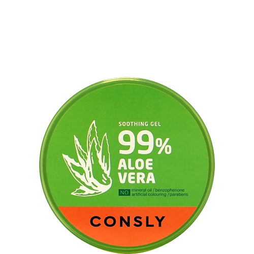 Гель для лица CONSLY Гель успокаивающий с экстрактом алоэ вера Aloe Vera Soothing Gel