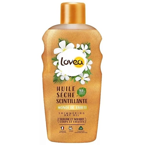 

LOVEA Масло для тела сухое Shimmering Dry Oil 150, Масло для тела сухое Shimmering Dry Oil