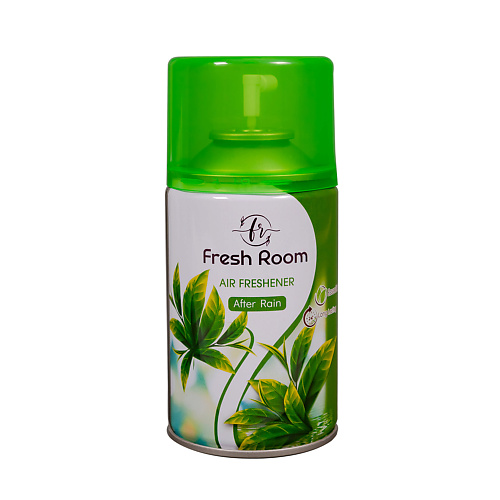 

FRESH ROOM Освежитель воздуха (сменный баллон) После дождя 250, Освежитель воздуха (сменный баллон) После дождя
