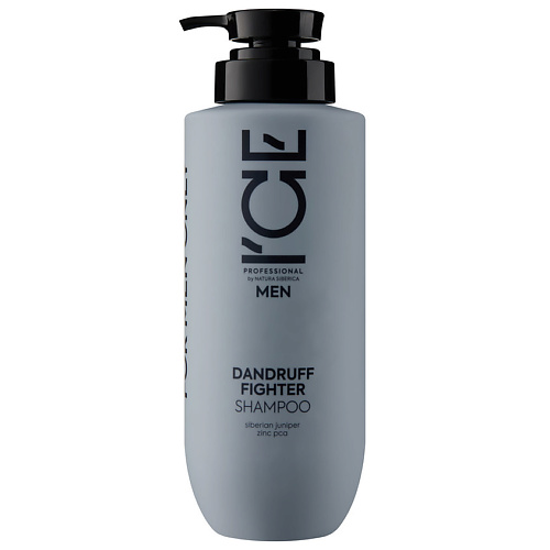 Шампунь для волос ICE BY NATURA SIBERICA ICE by NATURA SIBERICA Мужской шампунь против перхоти Men Dandruff Fighter Shampoo