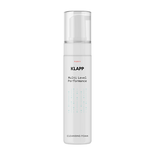 

KLAPP COSMETICS Очищающая пенка для лица Multi Level Performance 200, Очищающая пенка для лица Multi Level Performance