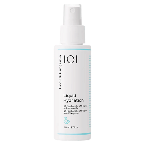 Тоник для лица GEEK&GORGEOUS Увлажняющий тонер Liquid Hydration