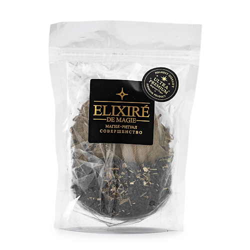 Соль для ванны ELIXIRE DE MAGIE ЭЛИКСИРЭ ДЭ МАЖИ ELIXIREDEMAGIE ЭЛИКСИРЭДЭМАЖИ Соль морская с травами Чистилище: обратка
