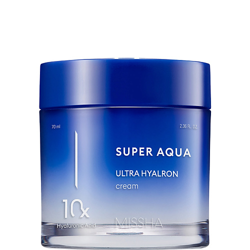 Крем для лица MISSHA Крем для лица Super Aqua Ultra Hyalron увлажняющий
