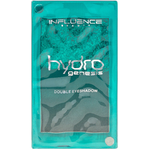 Тени для век INFLUENCE BEAUTY Двойные тени Hydrogenesis Double Eyeshadow