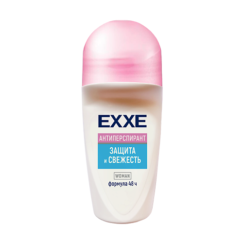 Парфюмированный дезодорант-ролик EXXE Женский дезодорант антиперспирант Защита и свежесть