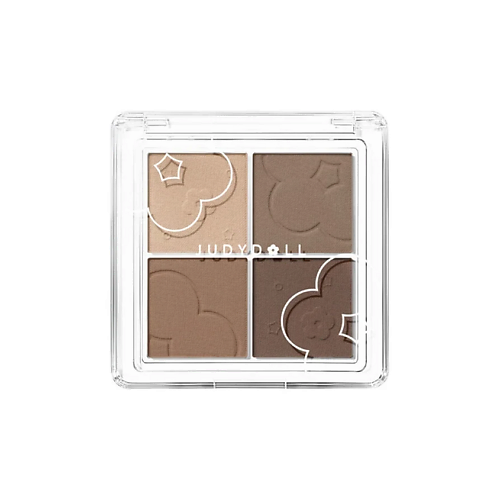 Тени для век JUDYDOLL Палетка теней для век 4 Colors Eyeshadow