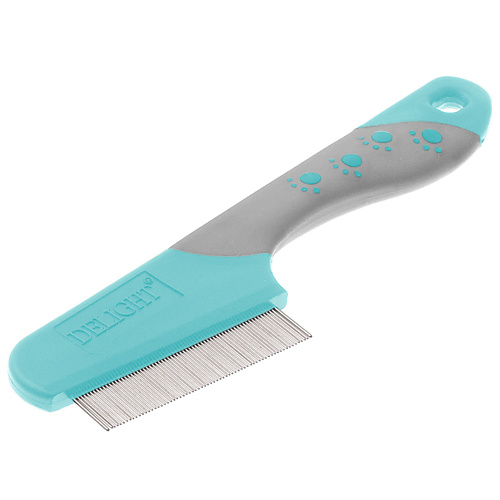 Щетка DELIGHT PET Расчёска серия AQUA противоблошиная