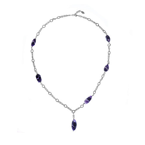 

LANZEROTTI Колье Lanzerotti, Iris, с аметистом, Колье Lanzerotti, Iris, с аметистом