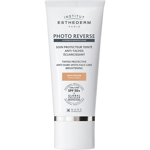 Солнцезащитный крем для лица INSTITUT ESTHEDERM Солнцезащитный крем Photo Reverse с max степенью защиты  для кожи с пигментацией