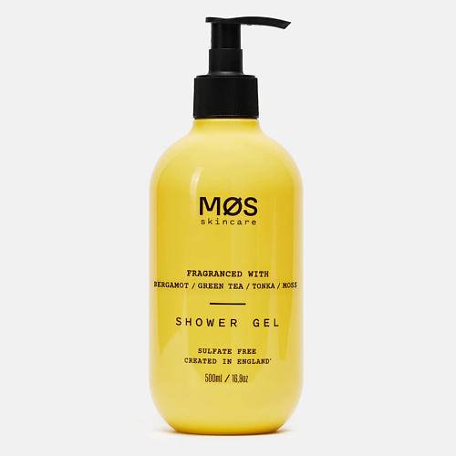 

MOS SKINCARE Гель для душа парфюмированный Бергамот, Зеленый Чай, Тонка, Мох 500, Гель для душа парфюмированный Бергамот, Зеленый Чай, Тонка, Мох