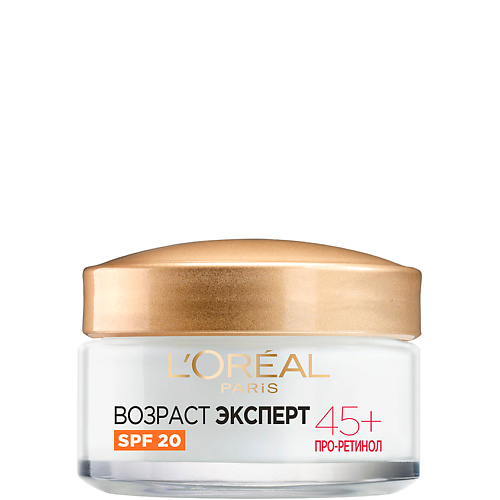 Крем для лица L'ORÉAL PARIS Крем для лица Возраст эксперт SPF 20 лифтинг-уход, против морщин