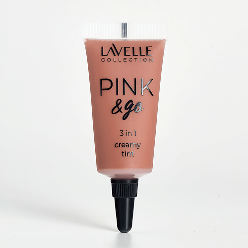 

LAVELLE COLLECTION Кремовый тинт для щек, губ и глаз PINK & GO 3in1, Кремовый тинт для щек, губ и глаз PINK & GO 3in1