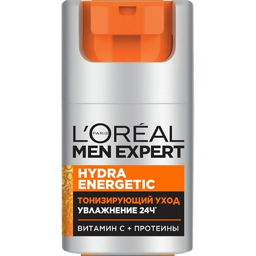 Крем для лица L'ORÉAL PARIS Увлажняющий уход для лица Гидра Энергетик против признаков усталости Men Expert
