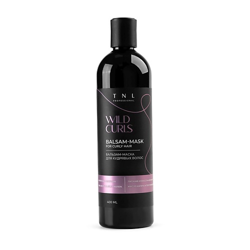 

TNL WILD CURLS Бальзам-маска для кудрявых с омолаживающим эффектом 400, WILD CURLS Бальзам-маска для кудрявых с омолаживающим эффектом
